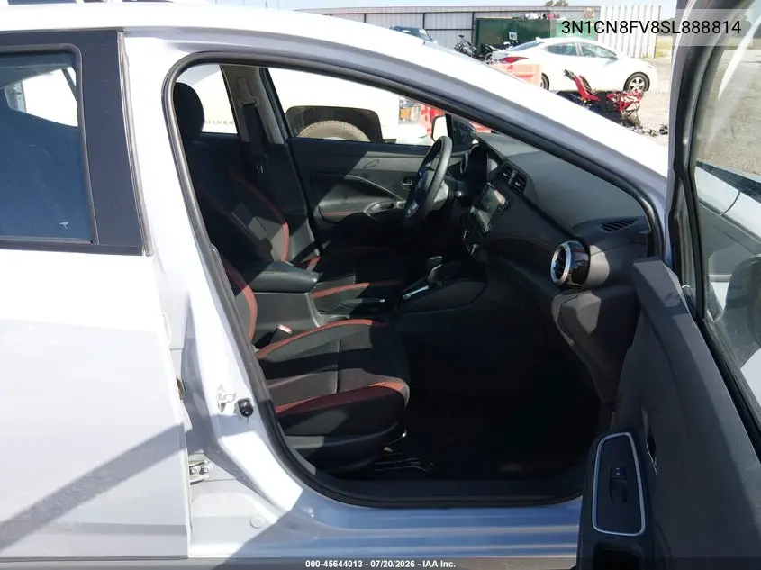 2025 Nissan Versa 1.6 Sr VIN: 3N1CN8FV8SL888814 Lot: 45644013
