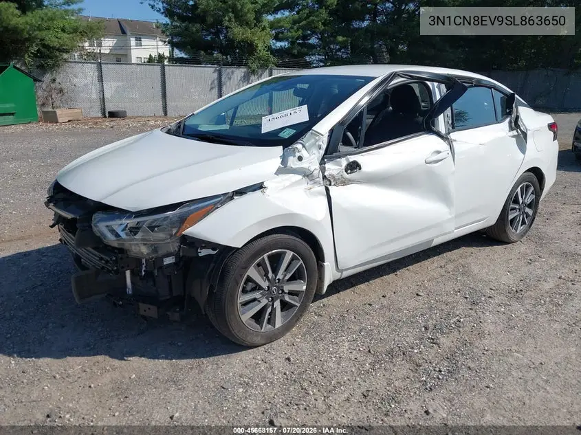 2025 Nissan Versa 1.6 Sv VIN: 3N1CN8EV9SL863650 Lot: 45668157