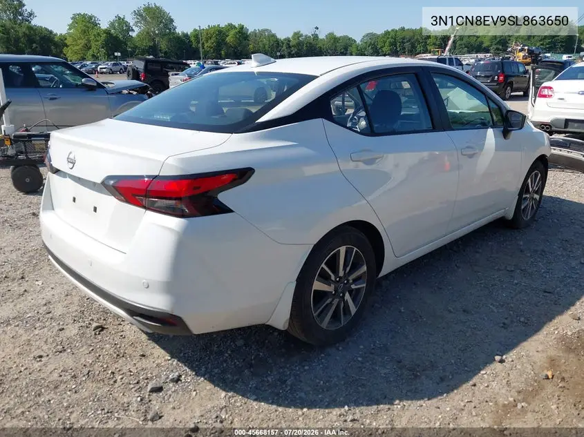 2025 Nissan Versa 1.6 Sv VIN: 3N1CN8EV9SL863650 Lot: 45668157