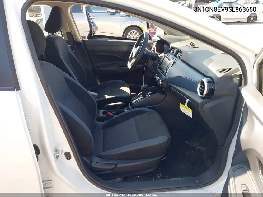 2025 Nissan Versa 1.6 Sv VIN: 3N1CN8EV9SL863650 Lot: 45668157