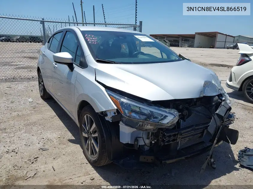 2025 Nissan Versa 1.6 Sv VIN: 3N1CN8EV4SL866519 Lot: 45685659