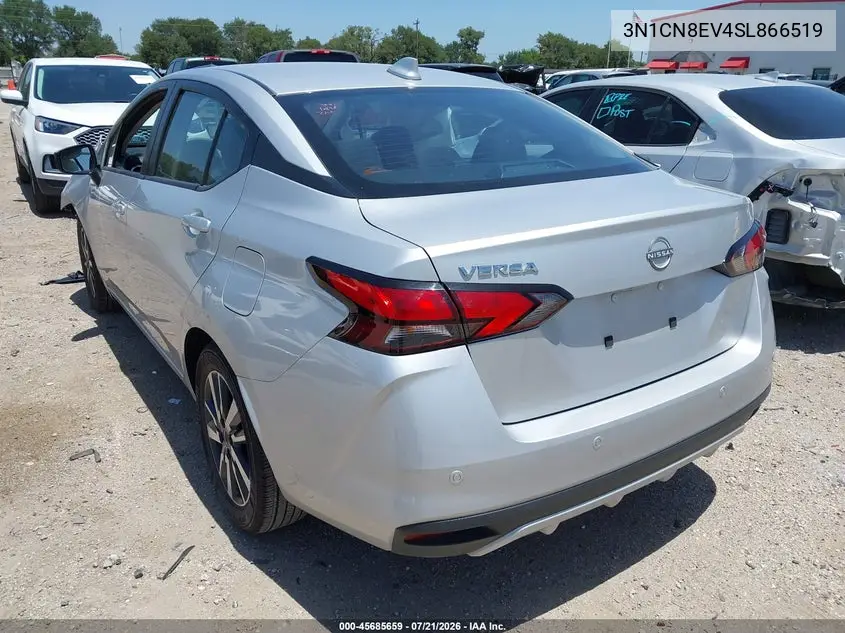 2025 Nissan Versa 1.6 Sv VIN: 3N1CN8EV4SL866519 Lot: 45685659