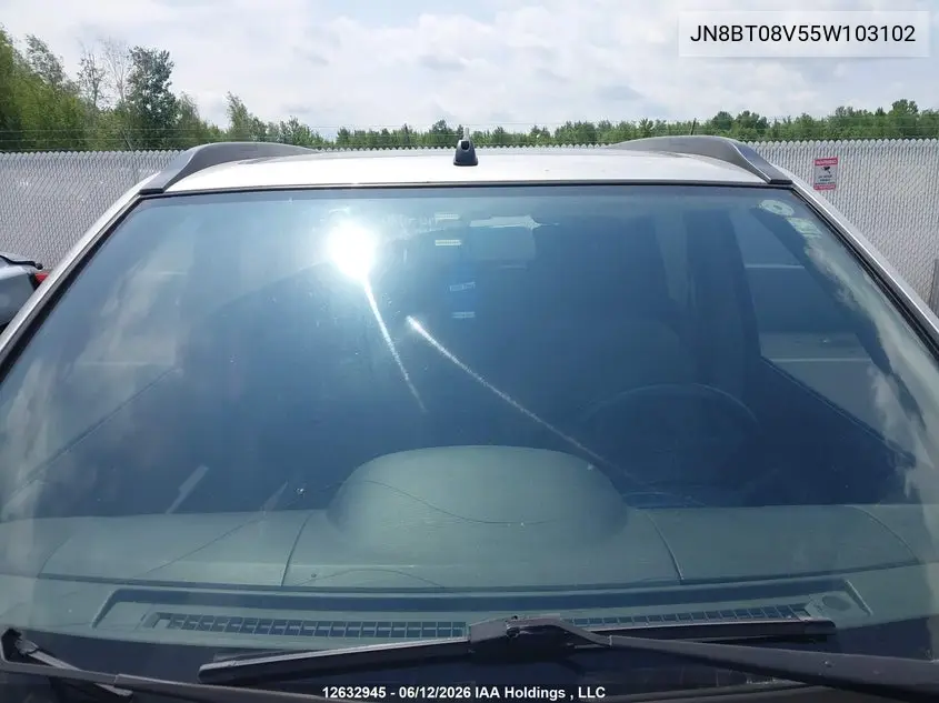 2005 Nissan X-Trail Xe/Se VIN: JN8BT08V55W103102 Lot: 12632945