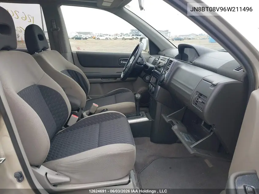 2006 Nissan X-Trail Bonavista Edition/Le/Se/Xe VIN: JN8BT08V96W211496 Lot: 12624691