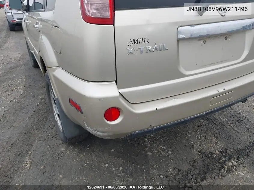 2006 Nissan X-Trail Bonavista Edition/Le/Se/Xe VIN: JN8BT08V96W211496 Lot: 12624691