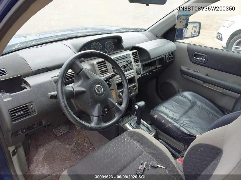 2006 Nissan X-Trail Xe/Se VIN: JN8BT08V36W200350 Lot: 30091623