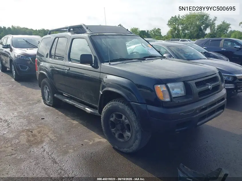 2000 Nissan Xterra Se/Xe VIN: 5N1ED28Y9YC500695 Lot: 45319223