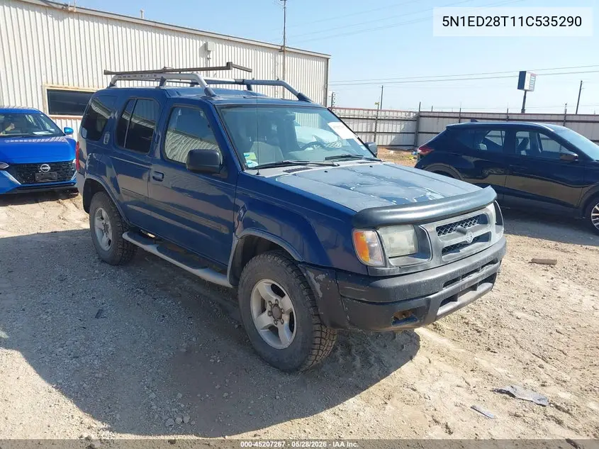 2001 Nissan Xterra Se VIN: 5N1ED28T11C535290 Lot: 45207267