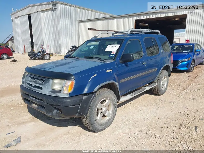 2001 Nissan Xterra Se VIN: 5N1ED28T11C535290 Lot: 45207267