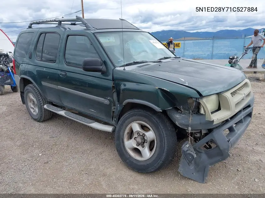 2001 Nissan Xterra Se VIN: 5N1ED28Y71C527884 Lot: 45302775
