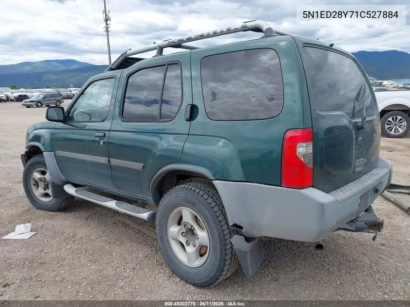 2001 Nissan Xterra Se VIN: 5N1ED28Y71C527884 Lot: 45302775