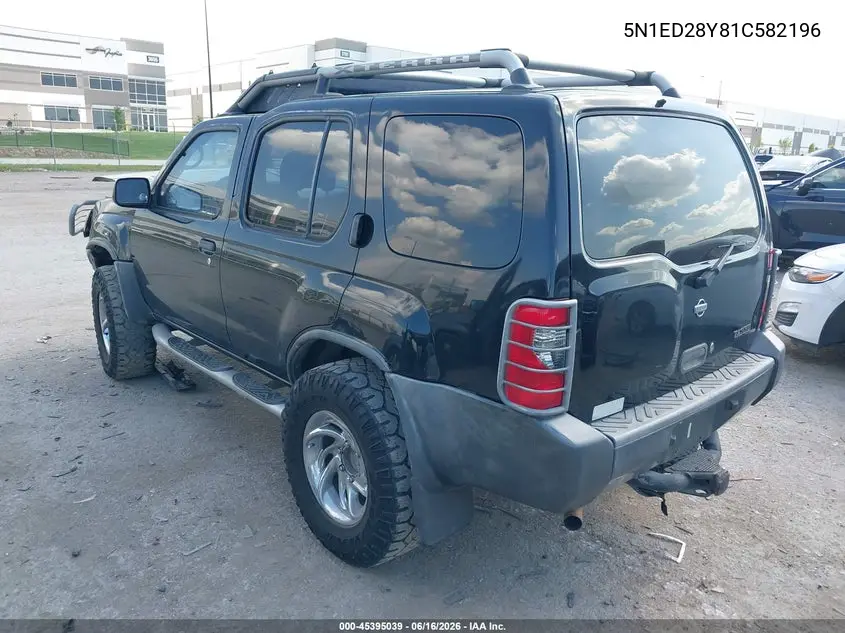 2001 Nissan Xterra Xe VIN: 5N1ED28Y81C582196 Lot: 45395039