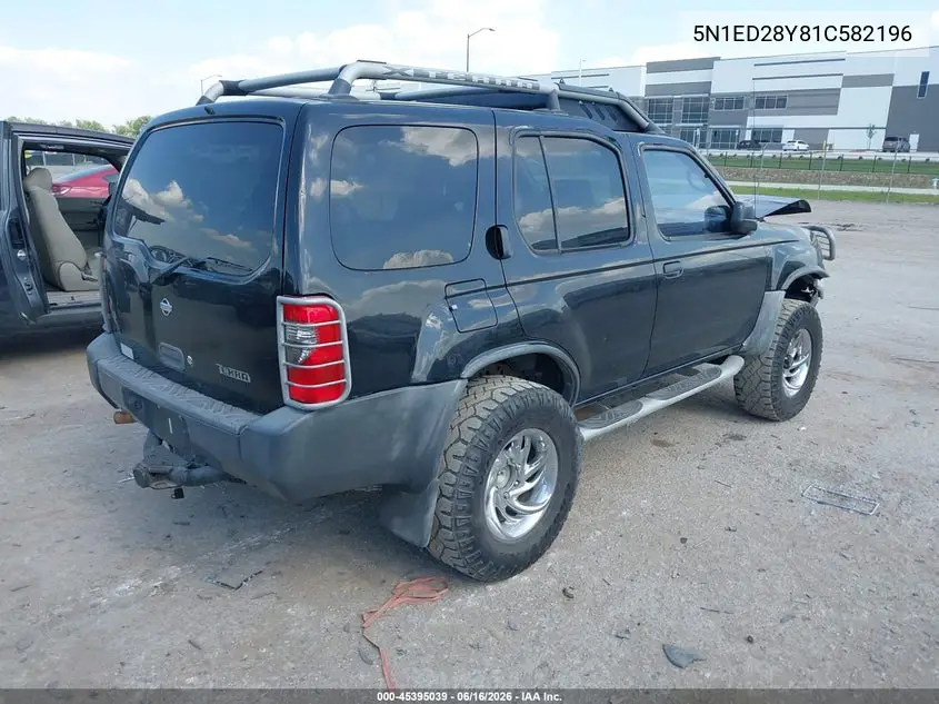 2001 Nissan Xterra Xe VIN: 5N1ED28Y81C582196 Lot: 45395039