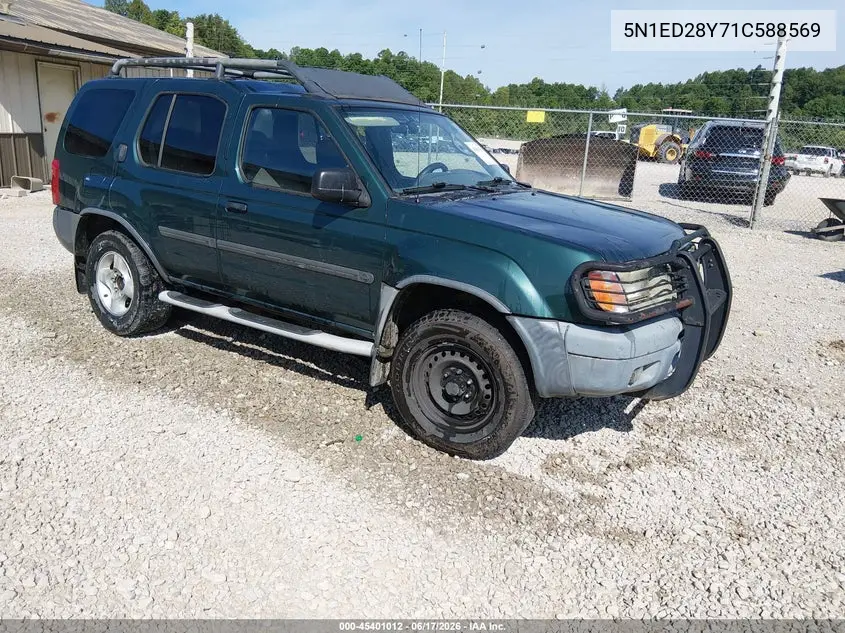 2001 Nissan Xterra Se VIN: 5N1ED28Y71C588569 Lot: 45401012