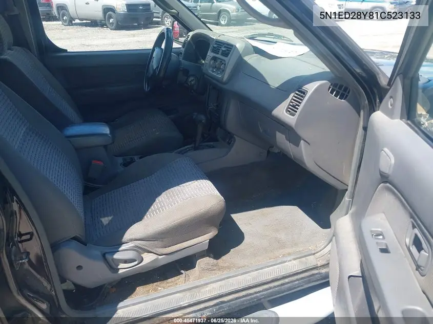 2001 Nissan Xterra Se VIN: 5N1ED28Y81C523133 Lot: 45471937