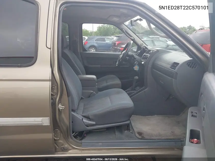2002 Nissan Xterra Xe VIN: 5N1ED28T22C570101 Lot: 45347534