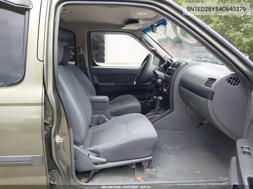 2004 Nissan Xterra Xe VIN: 5N1ED28Y54C640379 Lot: 45212105