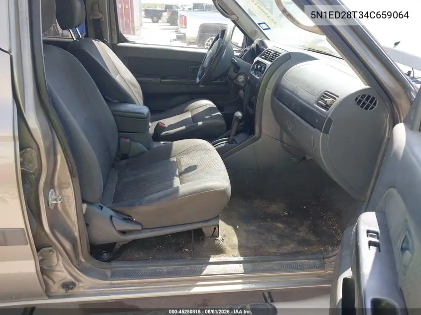2004 Nissan Xterra Xe VIN: 5N1ED28T34C659064 Lot: 45250816