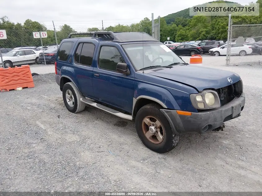 2004 Nissan Xterra Xe VIN: 5N1ED28T64C677154 Lot: 45334086