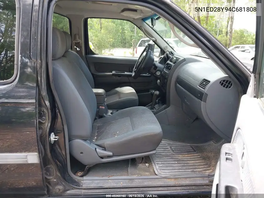 2004 Nissan Xterra Xe VIN: 5N1ED28Y94C681808 Lot: 45365160