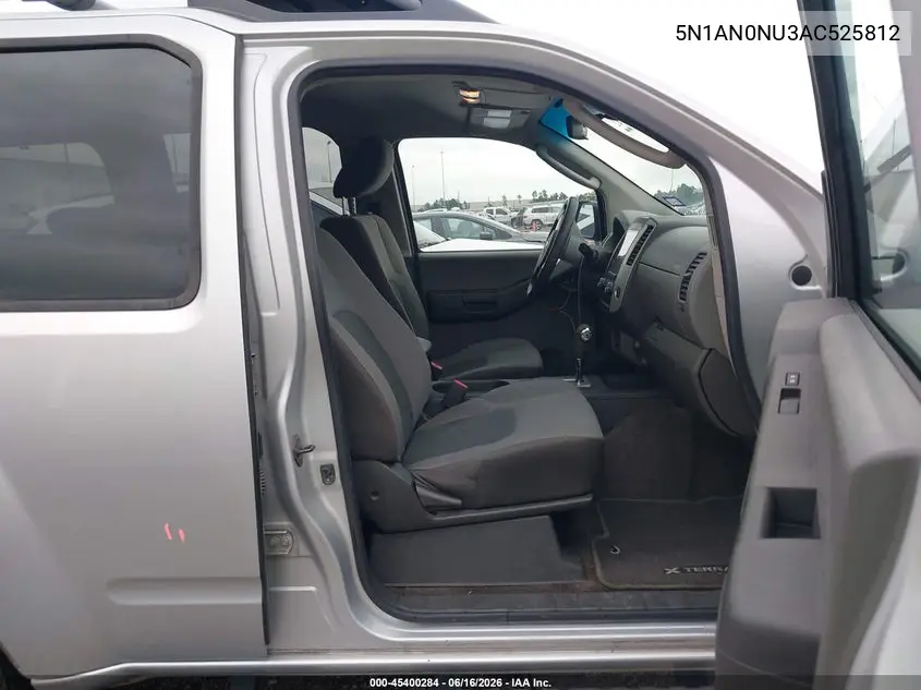 2010 Nissan Xterra S VIN: 5N1AN0NU3AC525812 Lot: 45400284