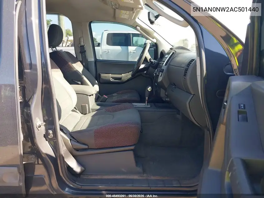2010 Nissan Xterra Off Road VIN: 5N1AN0NW2AC501440 Lot: 45493261