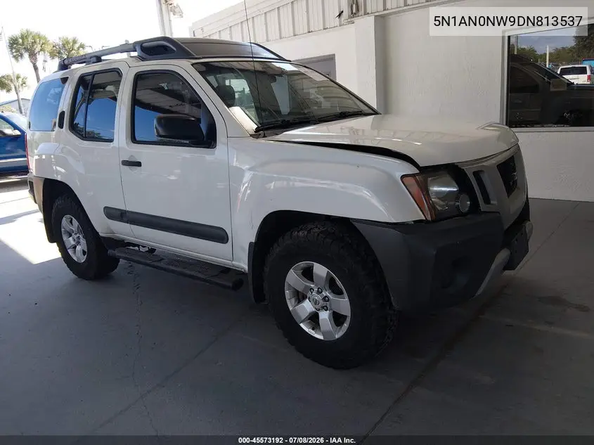 2013 Nissan Xterra S VIN: 5N1AN0NW9DN813537 Lot: 45573192