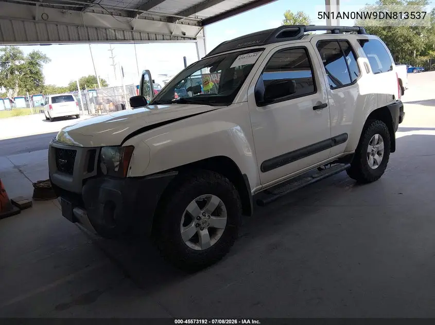 2013 Nissan Xterra S VIN: 5N1AN0NW9DN813537 Lot: 45573192