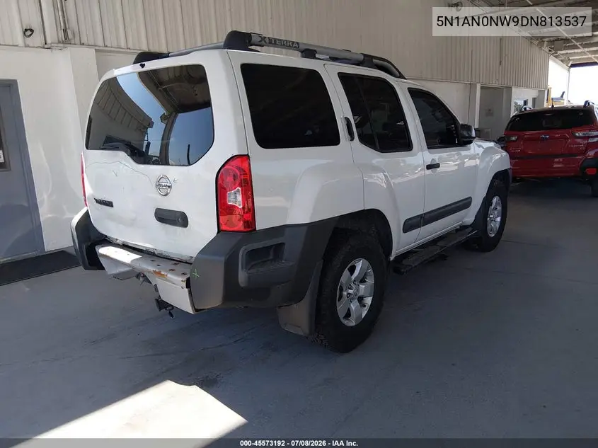 2013 Nissan Xterra S VIN: 5N1AN0NW9DN813537 Lot: 45573192