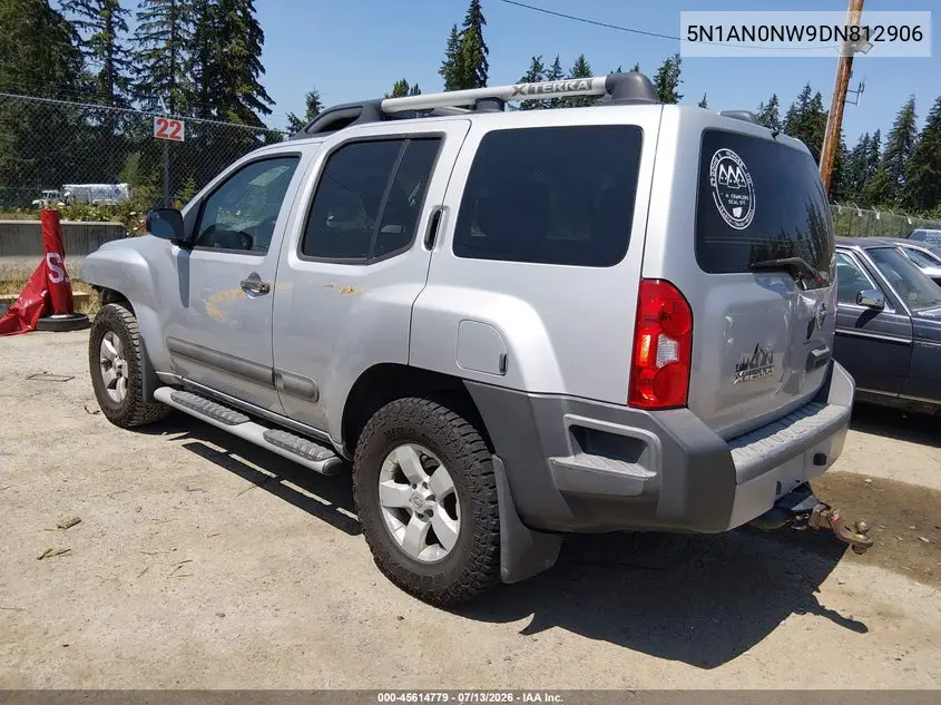 2013 Nissan Xterra S VIN: 5N1AN0NW9DN812906 Lot: 45614779