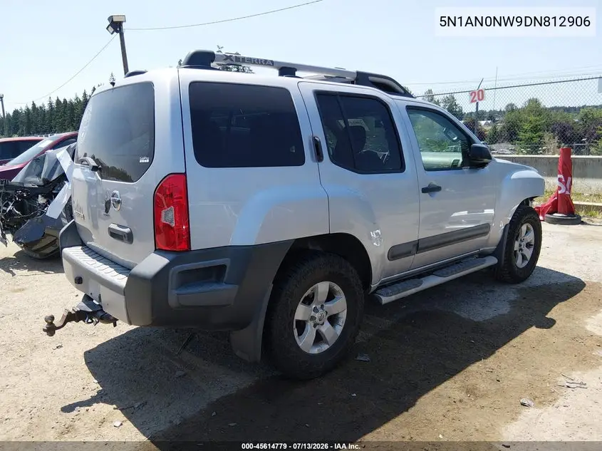 2013 Nissan Xterra S VIN: 5N1AN0NW9DN812906 Lot: 45614779