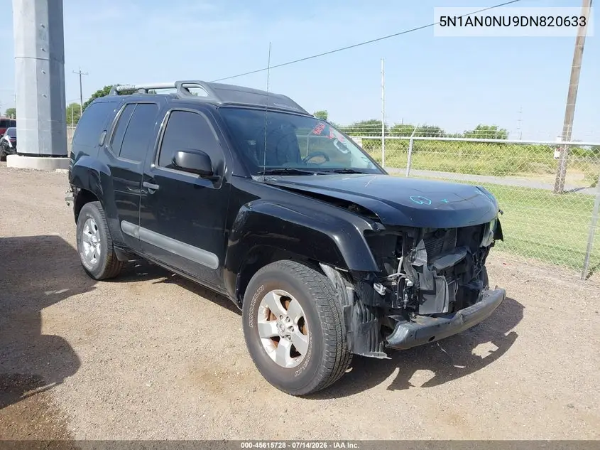 2013 Nissan Xterra S VIN: 5N1AN0NU9DN820633 Lot: 45615728