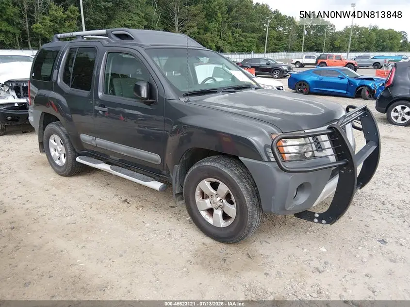 2013 Nissan Xterra S VIN: 5N1AN0NW4DN813848 Lot: 45623121