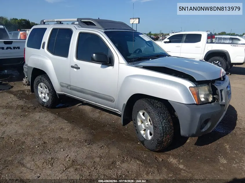 2013 Nissan Xterra S VIN: 5N1AN0NW8DN813979 Lot: 45636294