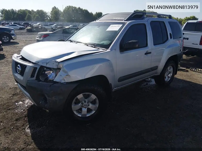 2013 Nissan Xterra S VIN: 5N1AN0NW8DN813979 Lot: 45636294