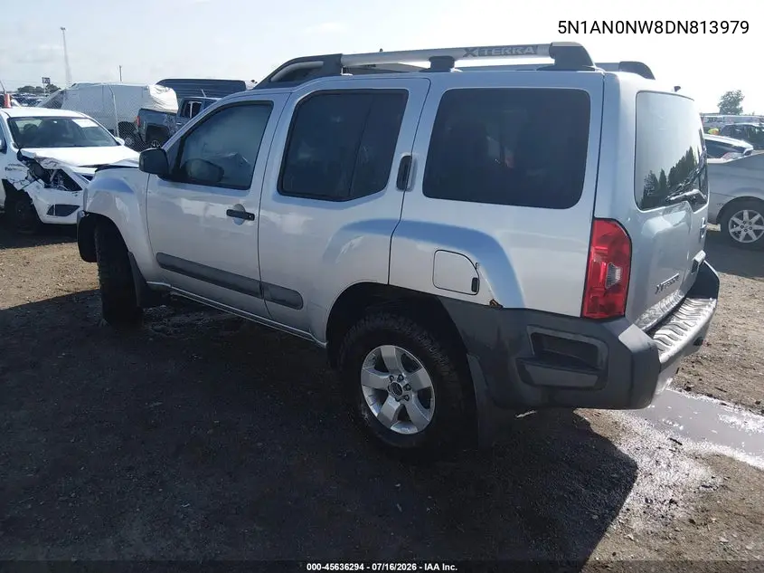 2013 Nissan Xterra S VIN: 5N1AN0NW8DN813979 Lot: 45636294