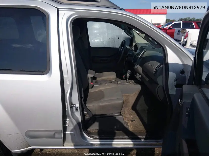 2013 Nissan Xterra S VIN: 5N1AN0NW8DN813979 Lot: 45636294