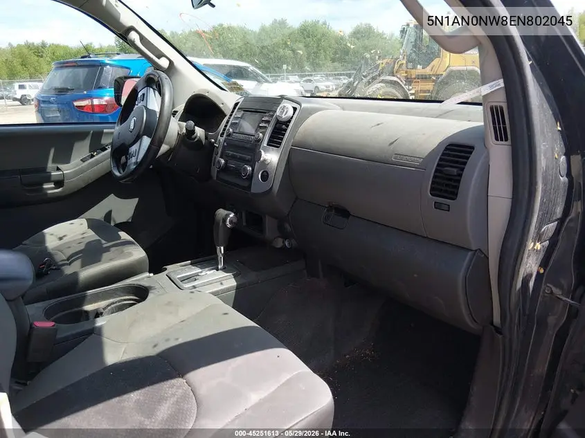 2014 Nissan Xterra S VIN: 5N1AN0NW8EN802045 Lot: 45251613