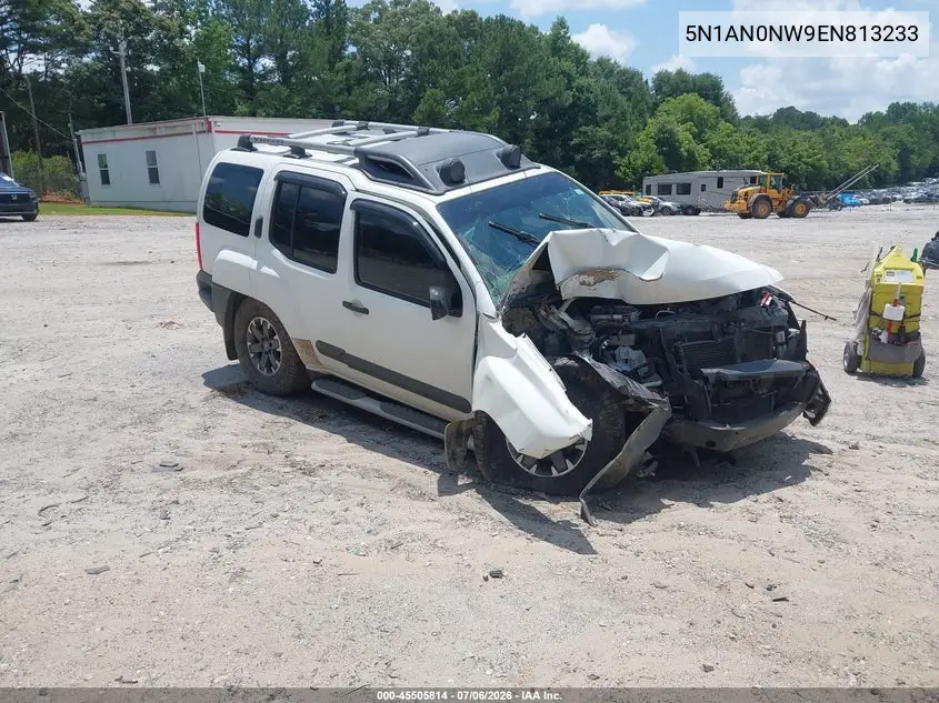 2014 Nissan Xterra Pro-4X VIN: 5N1AN0NW9EN813233 Lot: 45505814