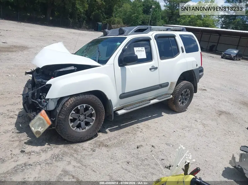 2014 Nissan Xterra Pro-4X VIN: 5N1AN0NW9EN813233 Lot: 45505814