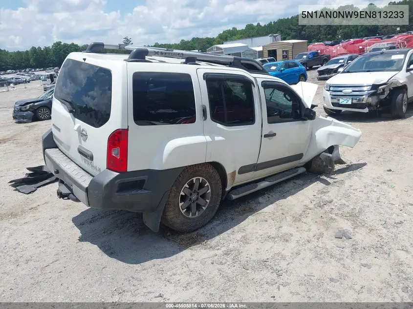 2014 Nissan Xterra Pro-4X VIN: 5N1AN0NW9EN813233 Lot: 45505814