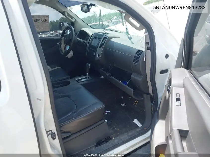 2014 Nissan Xterra Pro-4X VIN: 5N1AN0NW9EN813233 Lot: 45505814