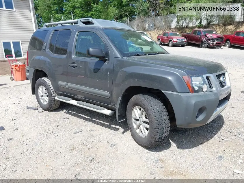 2015 Nissan Xterra S VIN: 5N1AN0NW0FN660338 Lot: 45311035