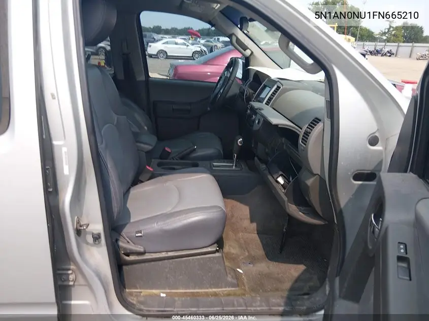 2015 Nissan Xterra X VIN: 5N1AN0NU1FN665210 Lot: 45460333