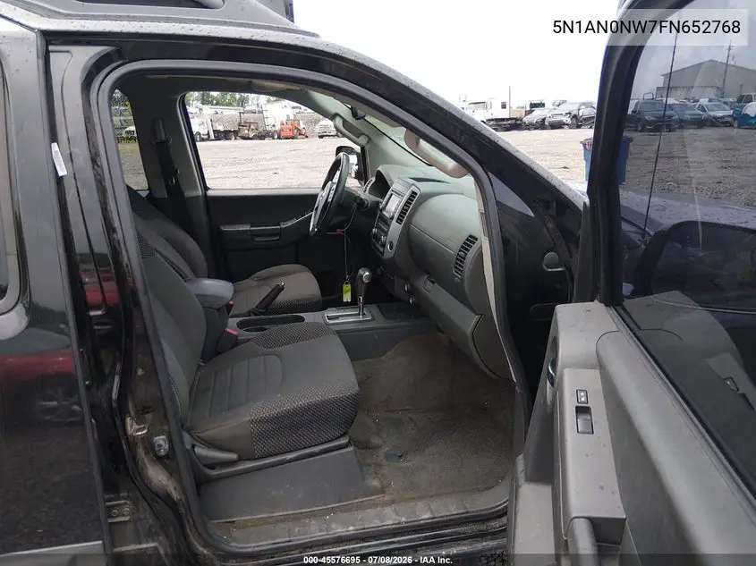 2015 Nissan Xterra Pro-4X VIN: 5N1AN0NW7FN652768 Lot: 45576695