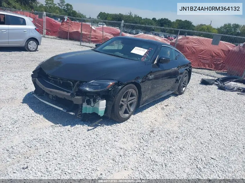 2024 Nissan Z Sport Manual VIN: JN1BZ4AH0RM364132 Lot: 43112733