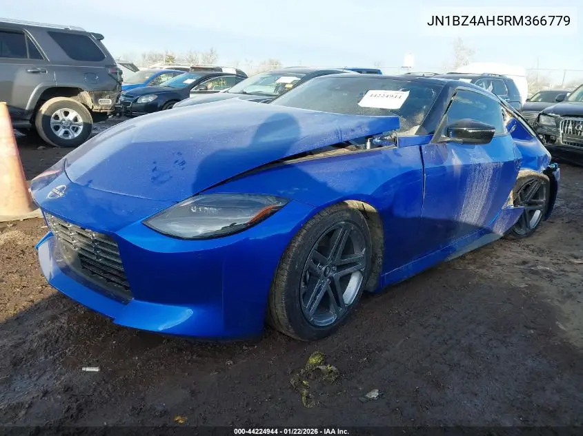 2024 Nissan Z Sport Auto VIN: JN1BZ4AH5RM366779 Lot: 44224944