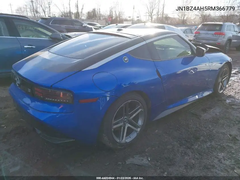 2024 Nissan Z Sport Auto VIN: JN1BZ4AH5RM366779 Lot: 44224944