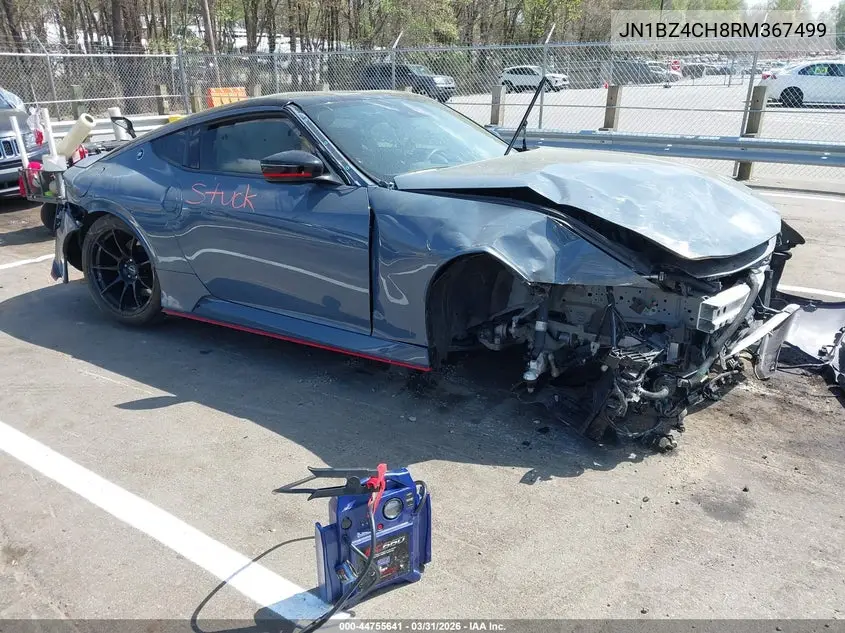 2024 Nissan Z Nismo Auto VIN: JN1BZ4CH8RM367499 Lot: 44755641