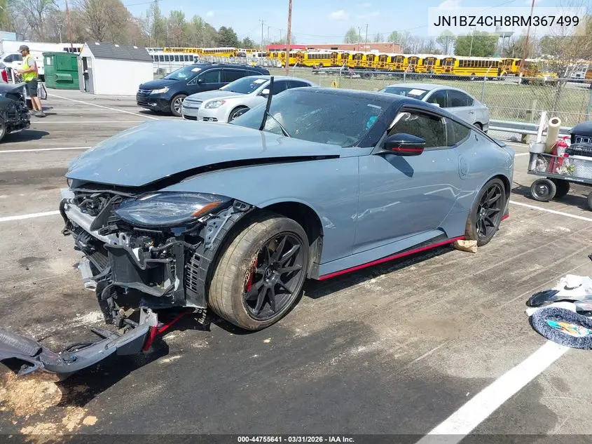 2024 Nissan Z Nismo Auto VIN: JN1BZ4CH8RM367499 Lot: 44755641